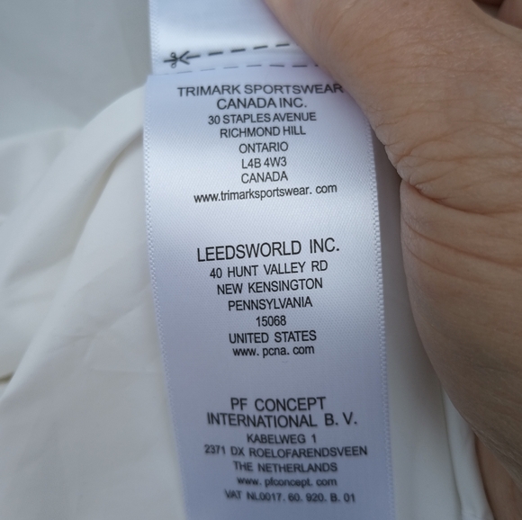 Elevate Microsoft Logo White Gray Windbreaker Zip Up Jacket Mens XL - Picture 6 of 11